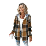 Leisure Explosion Lady Big Lattice Lady Jacket Lattice Autumn Winter