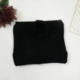 Knitted Dress Autumn Winter New Chic Turtleneck Long Sleeve Button Bandage Dresses Korean Elegant OL Robe