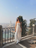 Summer New Breastless Backless Temperament To Take The Craft Elegant Ladies