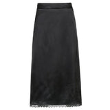 Tie Dye y2k Skirts Frill Long Mid-Calf Straight Skirts Women High Waist Cute Retro Party Outfits Holiday Bottom