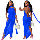 Swimwear Backless Beach Dress Two-Piece