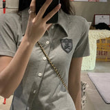 Short Sleeve Buttons Sexy Bodycon Maxi Dresses for Women Autumn Fashion Streetwear Outfits Party Elegant Wear Woman