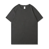 2021 Summer Brand Short Sleeve T Shirt Men 100% Cotton O-Neck Tee Tops High Quality Fashion Solid Color T-Shirt