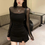 New Summer Tie-Dye Lotus Side Mesh Yarn Irregular Fluttering Thai Mesh Wrap Tector