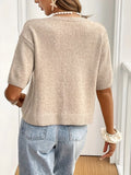 Spring/Summer In Women's Wear With Long-Sleeved Knitted