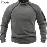 Size Men Long Sleeve Diagonal Zipper Drawstring Hood Loose Sports Sweater Fashion Hooded Male Outwear S-lim Fit