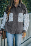 Corduroy Dropped Shoulder
