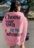 Casual Print Oversize Sweater and Matching Shorts