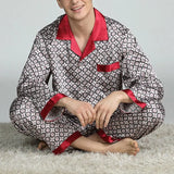 Winter Pajamas Thicken Warm Soft Flannel Pajamas Man Long-sleeved Sleepwear Couple Homme Nightwear