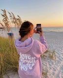 Style Fleece-lined Loose Hooded Fashionable