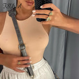 O Neck Summer Sleeveless Sexy Bodysuit Women 2020 Off Shoulder Body Tops Streetwear Casual White
