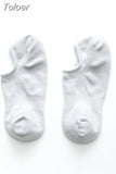 10 Colors Summer Mesh Breathable Short Sock Slippers Men Soild Non-slip Silicone Socks Men's Ankle Invisible Boat