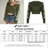 SUCHCUTE Autumn Fashion Women Cropped Sweatshirts 90s Longslive Female Streetwear Brown Aesthetics Zip Up Hoodies