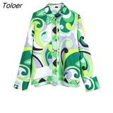 ZBZA Shirts Women 2023 Vintage Floral Print Blouse Women Office Business Casual Shirt Chic Loose Blusas Tops