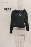New Autumn And Autumn Fashion Casual Solid Zipper High Collar Wool Sweater Simple Long Sleeve Thick Sweater Top Women