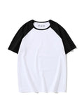 Cotton Yellow T shirt Women Basic 2022 Summer White Tops Female Loose Tshirt Soft Solid T shirts For Women Tee Shirt