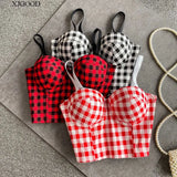 Thoracic Striped Knitted Dress Elastic Slimming Temperament High-End Ass