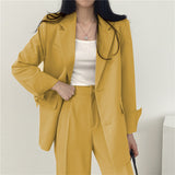 Toloer Suit Jacket Female 2024 New Spring And Autumn Korean Version Chic Small Suit Suit Jacket Design Sense Minority-Outfit
