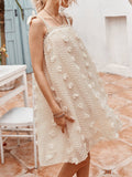 Sleeveless Slip Midi Dress Woman Casual Bow Lace Up Summer Dress Women Backless Beach Bohemian Robe Sexy Party