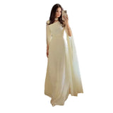 New Women's Temperament Elegant Solid Color Slim Slimming