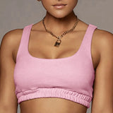 Solid Sportswear 2 Two Piece Sets Women 2021 Crop Top And Drawstring Shorts Matching Suits Summer Athleisure Outfits