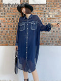 Loose Solid Shirt For Women Lapel Long Sleeve Minimalist Casual Blouses Female Fashion Spring Clothing Style