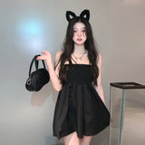 Party Sannian Sexy Bustier Dress Women Summer 2022 New Slim Slim Sexy Cute A Word White Casual Dresses Ladies