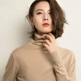 Sweater 2020 New Turtlene Female Long-sleeved Knitted Pullover Jumper Pull Femme Clothes White Warm Fashion Slim