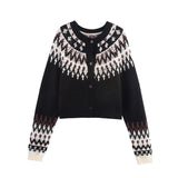 New Fashion Temperament Women's Colored Knitted