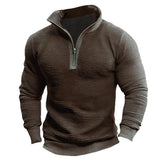 Version Of The 2025 Autumn Men's Coat Casual Jersey Wish Bump Color Zipper Shirt Multi-Color Multi-Code