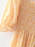 Women's Collar Wrapped Breast-Wearing Dress