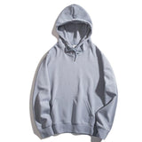 size Men's hoodies New Spring Summer basic sweatshirts casual loose Sport shirts solid pullovers male