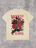 Men's T-Shirt 2024 Basketball Shirt Sports Style Short-Sleeved Cotton Print Loose T-Shirt Street Hip-Hop Blouse Short Sleeves-Outfit