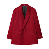 Women's Explosive Fashion Casual Temperament Commute Multi-Color Suit Long-Sleeved