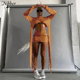 Tassel Vintage Bodycon Faux Pu Leather Mini Skirts Women Gothic High Waist Streetwear 2020 Club Hip Package Short