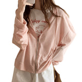 Women's 2023 New Summer Loose Thin Breathable Coat Sunscreen Dress Ice Cardigan-Outfit