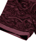 Lace Short Sleeve A-line Bridesmaid