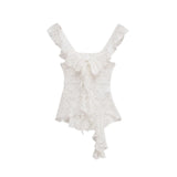 Homemade New Women's Clothing 髫髫叠 Laminated Lace