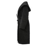 Autumn And Winter Heavy Industry Embroidery Cotton Loose Plate Cape Wind Coat Cotton Coat