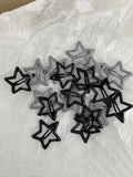 star pattern hair