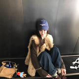 Fever Imitation Fox Fur Coat Women's Short-Sleeved Fur