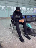 Chao Brand Trapstar Sweater Men's Couple Ins Street Loose Hoodie Men In Autumn And Winter-Outfit