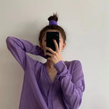 Women Knit Solid Simple Female See-through Sun Protection Long Sleeves Casual Summer Newest Popular Loose Elegant