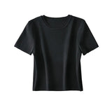 Short Style Ice Silk Knitting 3519025 In Summer-Outfit