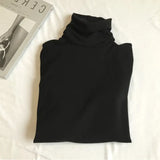New Black White Striped Long Sleeve T Shirts Women Loose T-shirt Womens Female Fashion Korean Style School Students