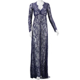 Women Black Lace Dress Sleepwear Floor-Length White See Through Dress Adjust Waist Sexy Hollow Out Vestido Maxi Plus