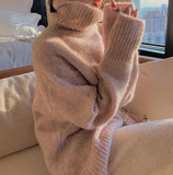 sweater women korean top fashion Pullovers Batwing Sleeve plus size winter clothes knit sweater