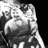 Harajuku Graphic Print T-shirt 90s Women Vintage Crop Top Y2K Aesthetic Summer Slim Fit Tees Tops Streetwear Gothic