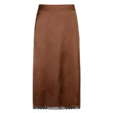 Tie Dye y2k Skirts Frill Long Mid-Calf Straight Skirts Women High Waist Cute Retro Party Outfits Holiday Bottom