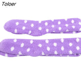 Warm Striped Stockings Knee Cute Women Stockings High Over Knee For Ladies Girls Warm Long